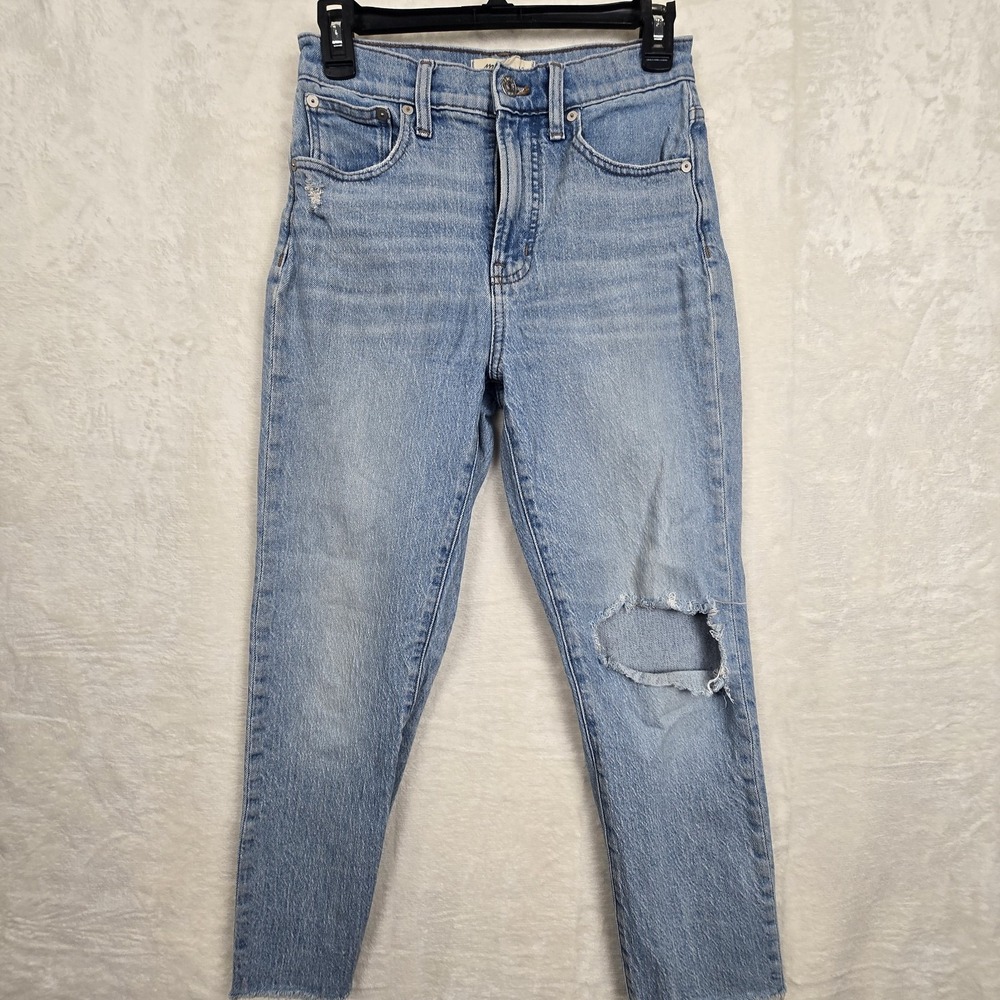 The Perfect Vintage Jean in Coney Wash: Destroyed Edition Size 25 ND500